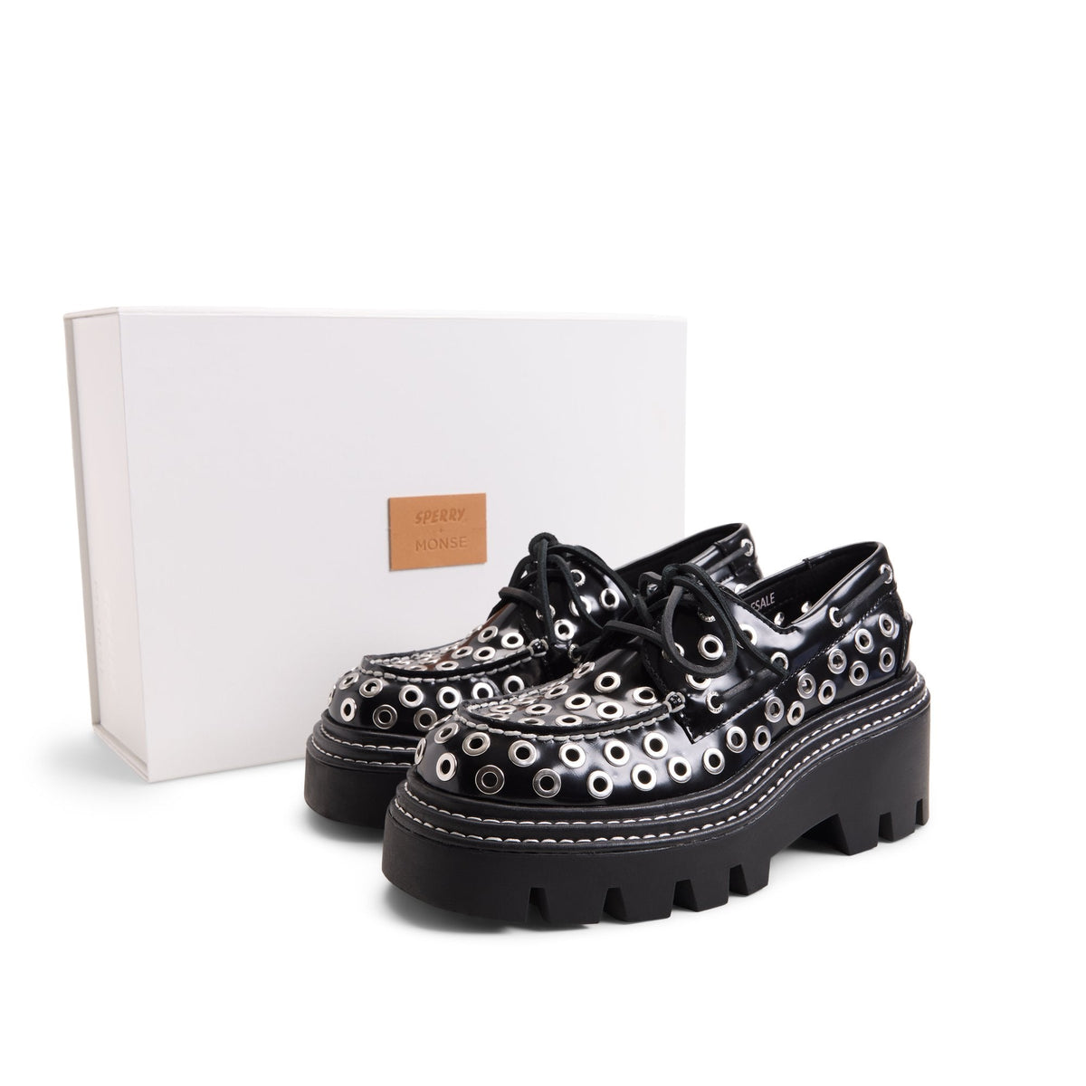 Sperry x MONSE Authentic Original™ 2-Eye Lug Boat Shoe image 7