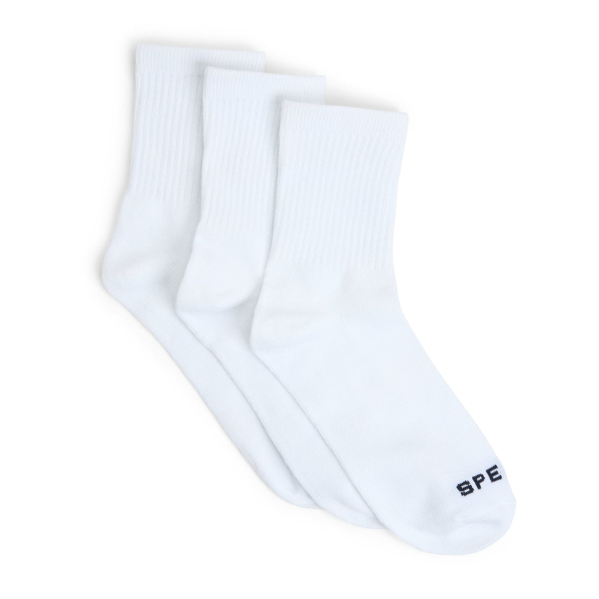 Ladies 3-Pack Short Crew Socks image 1