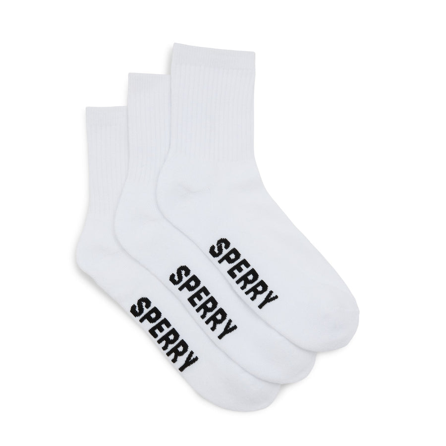 Mens 3-Pack Short Crew Socks image 1